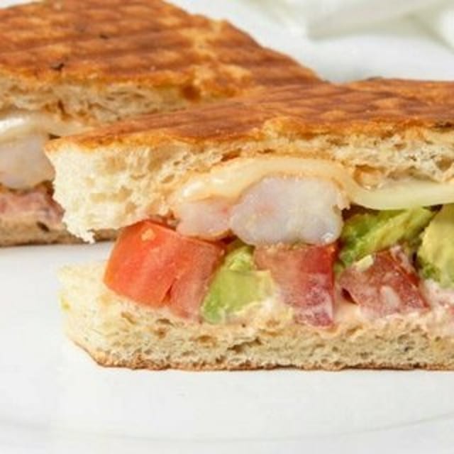 Shrimp & Avocado Sandwich.