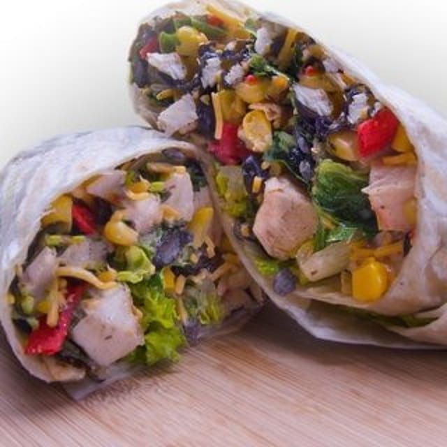 Southwest Chicken Wrap Boxed Lunch.