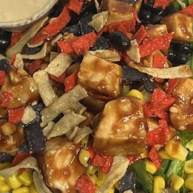 BBQ Chopped Chicken Salad.